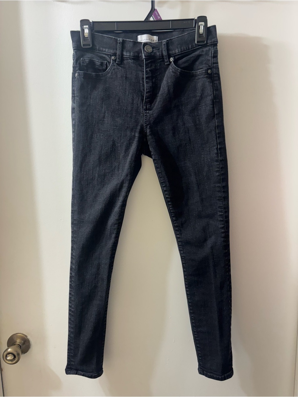 LOFT Black Skinny Jeans